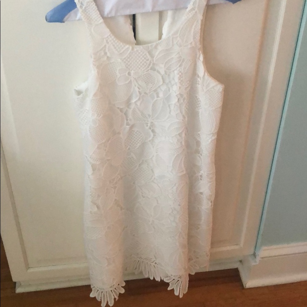 White Lilly Pulitzer dress perfect